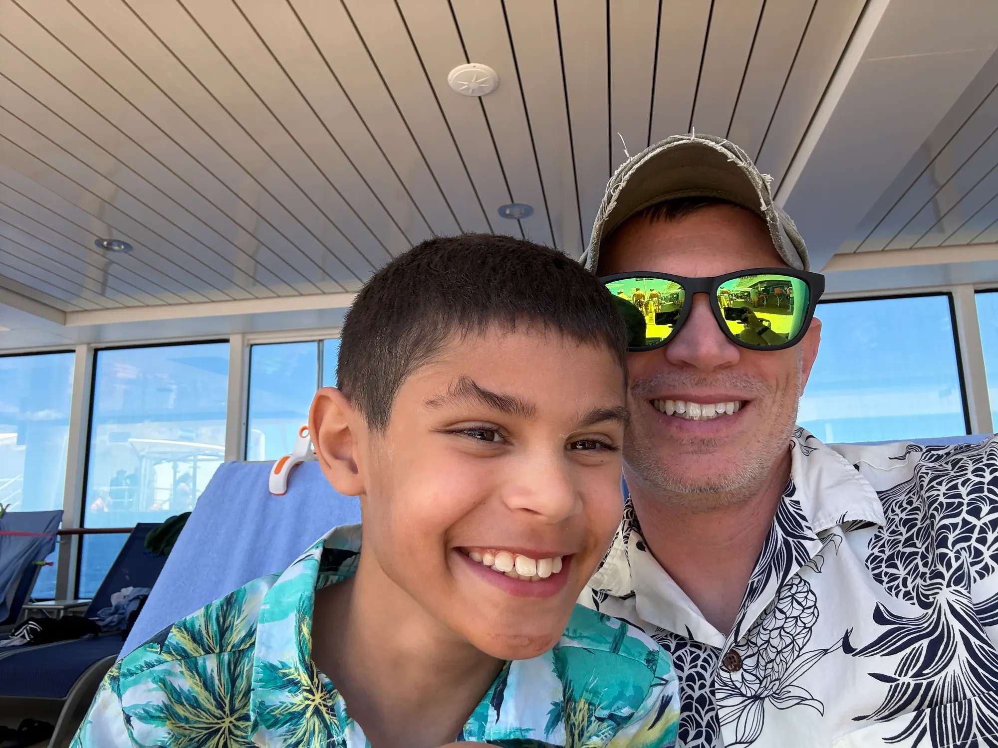 A family travel moment from Spring Break 2025 aboard Norwegian Getaway.